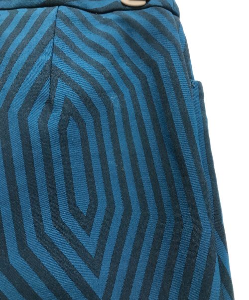 ISSEY MIYAKE（イッセイミヤケ）ISSEY MIYAKE (イッセイミヤケ) 柄パンツ ネイビー サイズ:1の古着・服飾アイテム