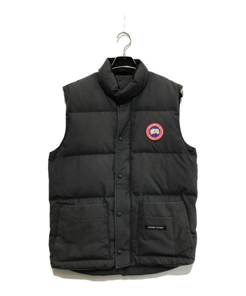 CANADA GOOSE（カナダグース）CANADA GOOSE (カナダグース) Freestyle Crew Vest ブラック サイズ:Mの古着・服飾アイテム