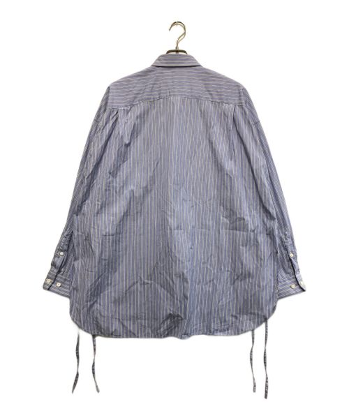 Toironier（トワロニエ）Toironier (トワロニエ) ストライプシャツ ブルー サイズ:Fの古着・服飾アイテム