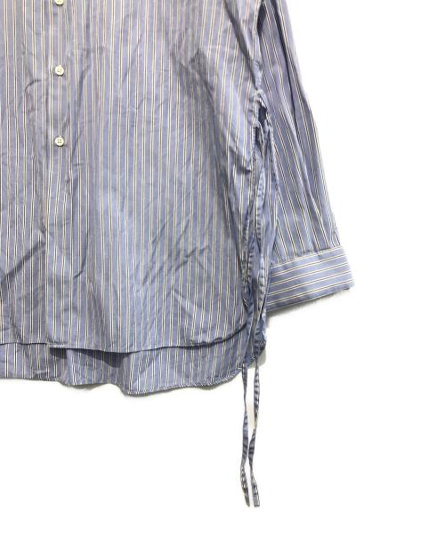 Toironier（トワロニエ）Toironier (トワロニエ) ストライプシャツ ブルー サイズ:Fの古着・服飾アイテム