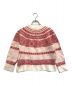 DRESSTERIOR (ドレステリア) 22AW ノルディックジャガードニット ホワイト×レッド サイズ:38：3000円