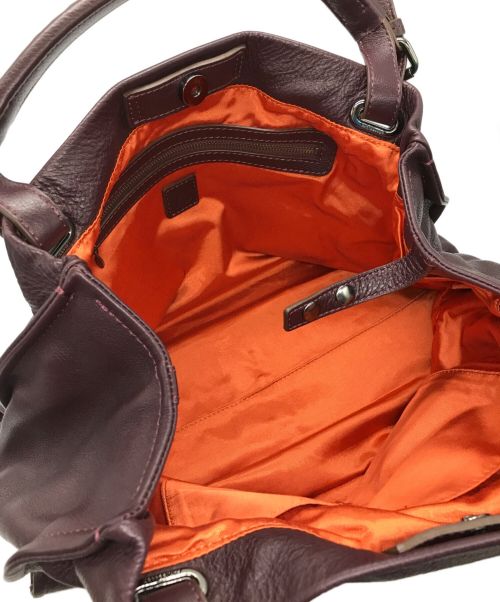 土屋鞄（ツチヤカバン）土屋鞄 (ツチヤカバン) クラルテ アークキャリートートバッグ パープル サイズ:ーの古着・服飾アイテム