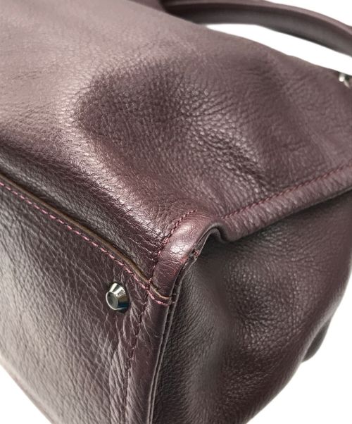 土屋鞄（ツチヤカバン）土屋鞄 (ツチヤカバン) クラルテ アークキャリートートバッグ パープル サイズ:ーの古着・服飾アイテム