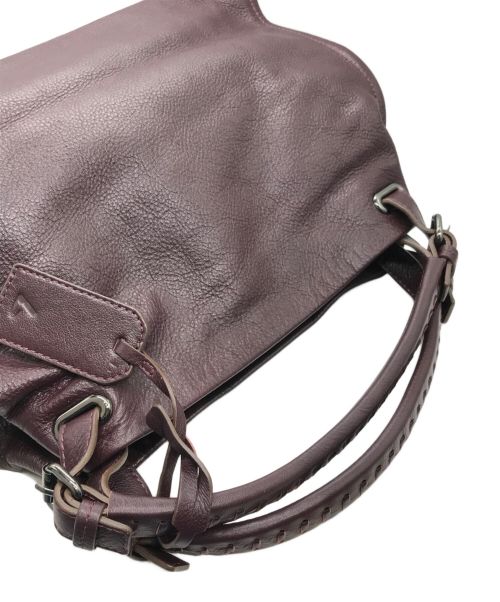 土屋鞄（ツチヤカバン）土屋鞄 (ツチヤカバン) クラルテ アークキャリートートバッグ パープル サイズ:ーの古着・服飾アイテム