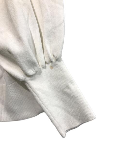 ADORE（アドーア）ADORE (アドーア) ドライストレッチニット ホワイト サイズ:38の古着・服飾アイテム