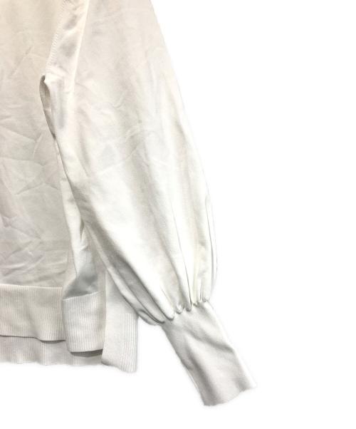 ADORE（アドーア）ADORE (アドーア) ドライストレッチニット ホワイト サイズ:38の古着・服飾アイテム