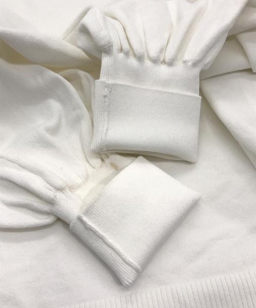 ADORE（アドーア）ADORE (アドーア) ドライストレッチニット ホワイト サイズ:38の古着・服飾アイテム