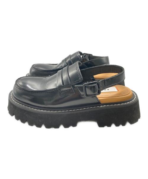 ENFOLD（エンフォルド）ENFOLD (エンフォルド) BELTED LOAFERS ブラック サイズ:37の古着・服飾アイテム