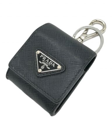 中古・古着通販】PRADA (プラダ) サフィアーノレザーAir Pods ケース