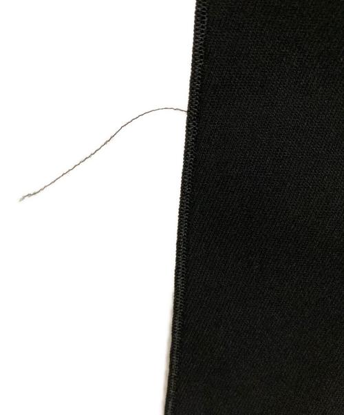 PLAIN PEOPLE（プレインピープル）PLAIN PEOPLE (プレインピープル) 転写プリントサテンワンピース ブラック サイズ:SIZE 3の古着・服飾アイテム