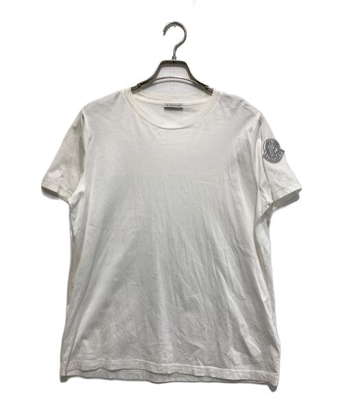 MONCLER（モンクレール）MONCLER (モンクレール) T-SHIRT GIROCOLLO ホワイト サイズ:Mの古着・服飾アイテム