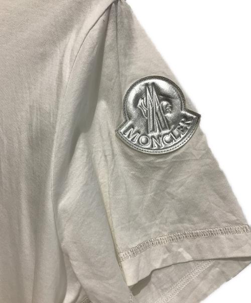 MONCLER（モンクレール）MONCLER (モンクレール) T-SHIRT GIROCOLLO ホワイト サイズ:Mの古着・服飾アイテム