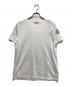 MONCLER（モンクレール）の古着「T-SHIRT GIROCOLLO」｜ホワイト