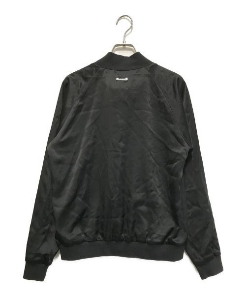 St ANDREWS（セントアンドリュース）St ANDREWS (セントアンドリュース) ミッションサテンブルゾン ブラック サイズ:Mの古着・服飾アイテム