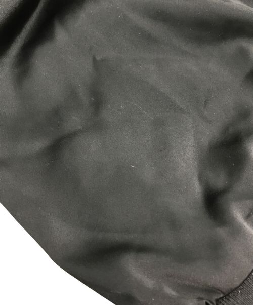 St ANDREWS（セントアンドリュース）St ANDREWS (セントアンドリュース) ミッションサテンブルゾン ブラック サイズ:Mの古着・服飾アイテム