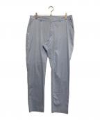 muta MARINEムータマリン）の古着「クイックドライ ストレッチスラックスパンツ」｜スカイブルー