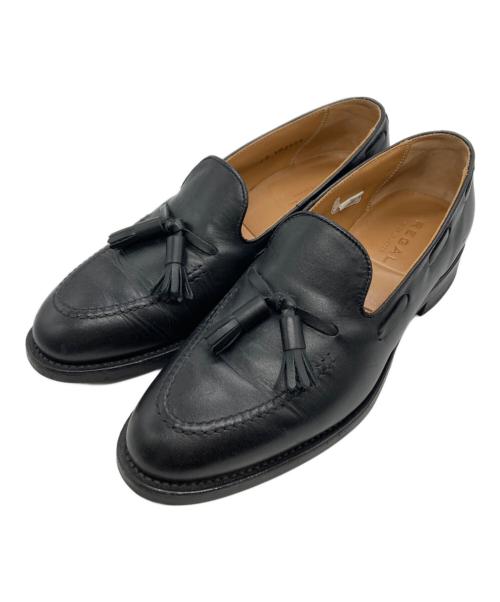 REGAL（リーガル）REGAL (リーガル) フリンジローファー ブラック サイズ:24.5の古着・服飾アイテム