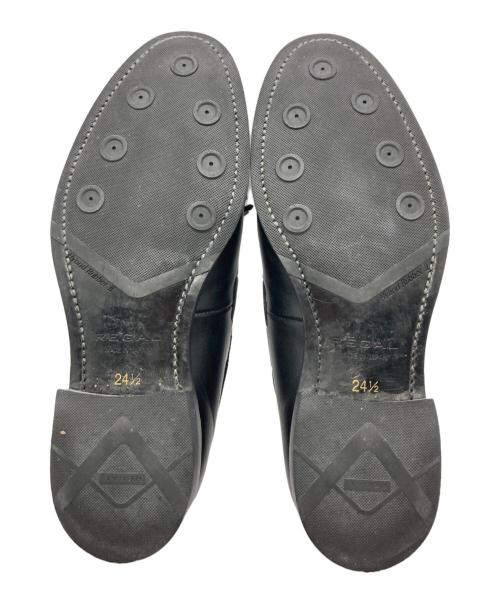 REGAL（リーガル）REGAL (リーガル) フリンジローファー ブラック サイズ:24.5の古着・服飾アイテム