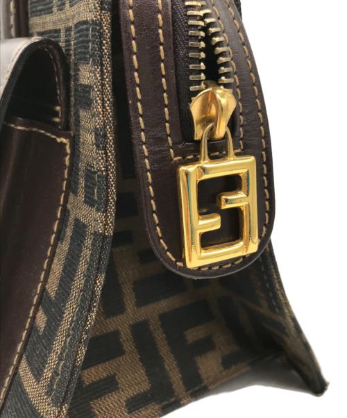 FENDI（フェンディ）FENDI (フェンディ) ズッカ柄ヴィンテージハンドバッグ ブラウン サイズ:ーの古着・服飾アイテム