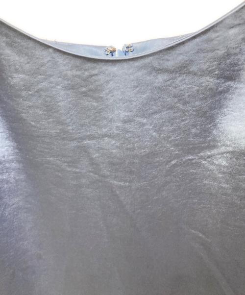THE NEWHOUSE（ザ ニューハウス）THE NEWHOUSE (ザ ニューハウス) サテンキャミソールワンピース ブルー サイズ:SIZE XSの古着・服飾アイテム