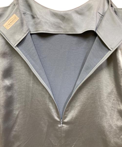 THE NEWHOUSE（ザ ニューハウス）THE NEWHOUSE (ザ ニューハウス) サテンキャミソールワンピース ブルー サイズ:SIZE XSの古着・服飾アイテム