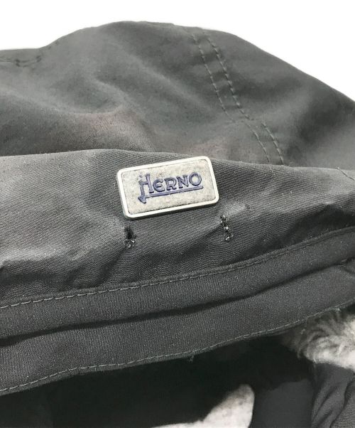 HERNO（ヘルノ）HERNO (ヘルノ) EXPEDITIONダウンジャケット ブラック サイズ:44の古着・服飾アイテム