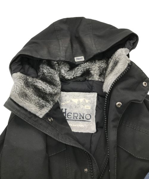 HERNO（ヘルノ）HERNO (ヘルノ) EXPEDITIONダウンジャケット ブラック サイズ:44の古着・服飾アイテム