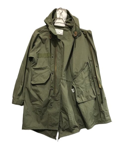 SEtt Incorporated（マウンテンリサーチ）SEtt Incorporated (マウンテンリサーチ) M65 PARKA グリーン サイズ:Sの古着・服飾アイテム