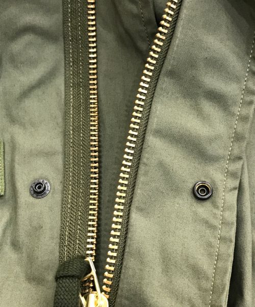 SEtt Incorporated（マウンテンリサーチ）SEtt Incorporated (マウンテンリサーチ) M65 PARKA グリーン サイズ:Sの古着・服飾アイテム