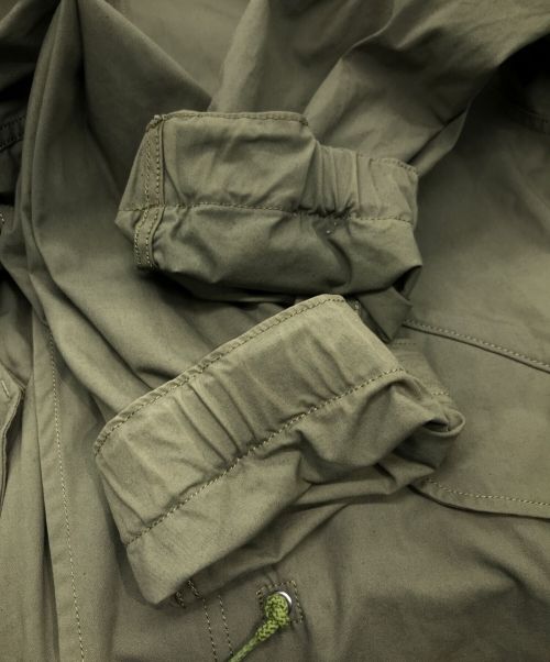 SEtt Incorporated（マウンテンリサーチ）SEtt Incorporated (マウンテンリサーチ) M65 PARKA グリーン サイズ:Sの古着・服飾アイテム