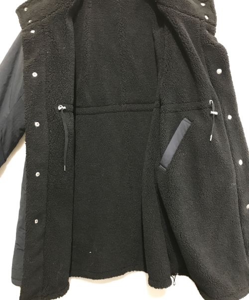 COHINA（コヒナ）COHINA (コヒナ) リバーシブルボアコート ブラック サイズ:Fの古着・服飾アイテム