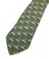 HERMES (エルメス) アイランドツリーシルクネクタイ グリーン サイズ:ー：4000円