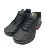 NIKEナイキ）の古着「Air Max Plus Premium "Black/Metallic Gold/University Red"」｜ブラック