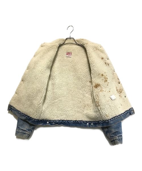 LEVI'S（リーバイス）LEVI'S (リーバイス) Denim Boa Trucker Jacket インディゴ サイズ:38Rの古着・服飾アイテム