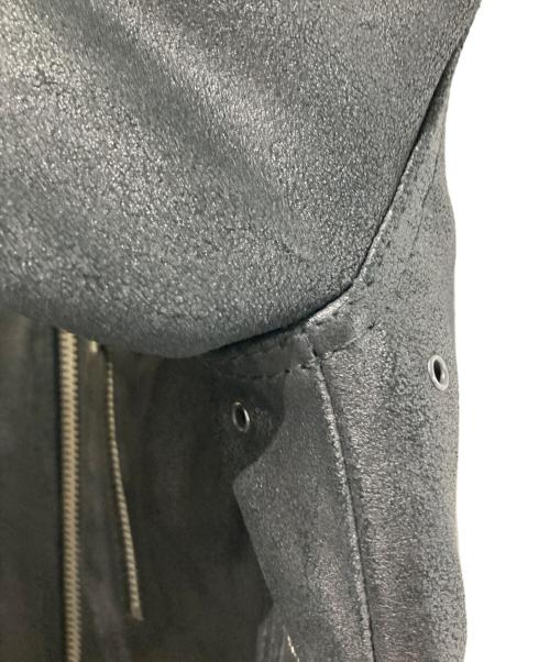 G-STAR RAW（ジースターロゥ）G-STAR RAW (ジースターロゥ) レザーライダースジャケット ブラック サイズ:XSの古着・服飾アイテム