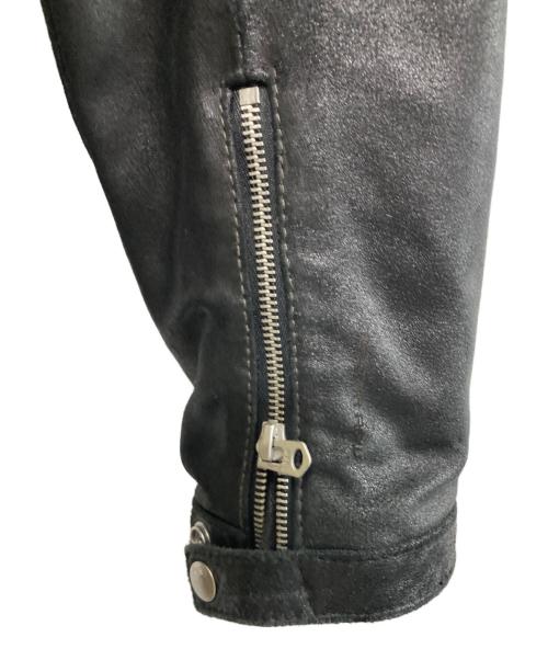 G-STAR RAW（ジースターロゥ）G-STAR RAW (ジースターロゥ) レザーライダースジャケット ブラック サイズ:XSの古着・服飾アイテム