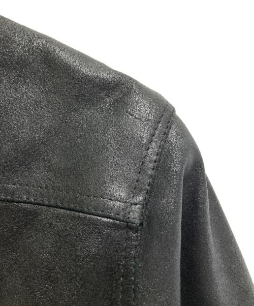 G-STAR RAW（ジースターロゥ）G-STAR RAW (ジースターロゥ) レザーライダースジャケット ブラック サイズ:XSの古着・服飾アイテム