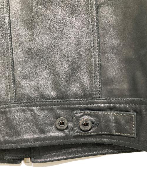 G-STAR RAW（ジースターロゥ）G-STAR RAW (ジースターロゥ) レザーライダースジャケット ブラック サイズ:XSの古着・服飾アイテム