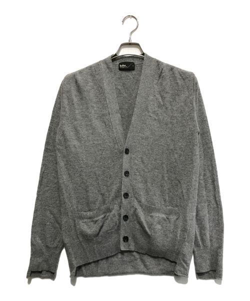 kolor/BEACON（カラービーコン）kolor/BEACON (カラービーコン) カシミヤブレンドカーディガン グレー サイズ:1の古着・服飾アイテム