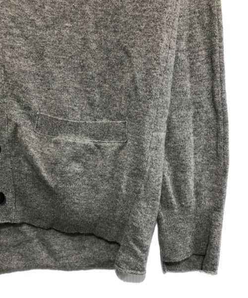 kolor/BEACON（カラービーコン）kolor/BEACON (カラービーコン) カシミヤブレンドカーディガン グレー サイズ:1の古着・服飾アイテム