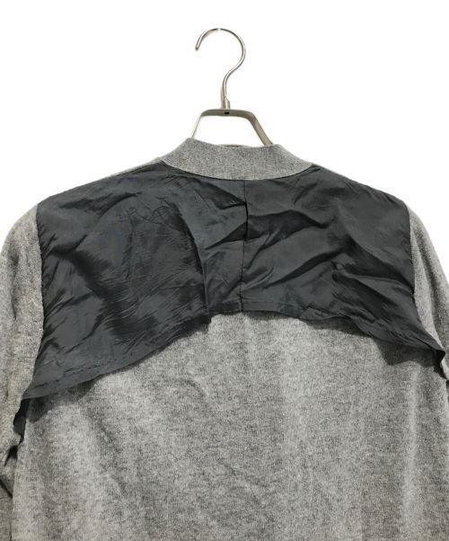 kolor/BEACON（カラービーコン）kolor/BEACON (カラービーコン) カシミヤブレンドカーディガン グレー サイズ:1の古着・服飾アイテム