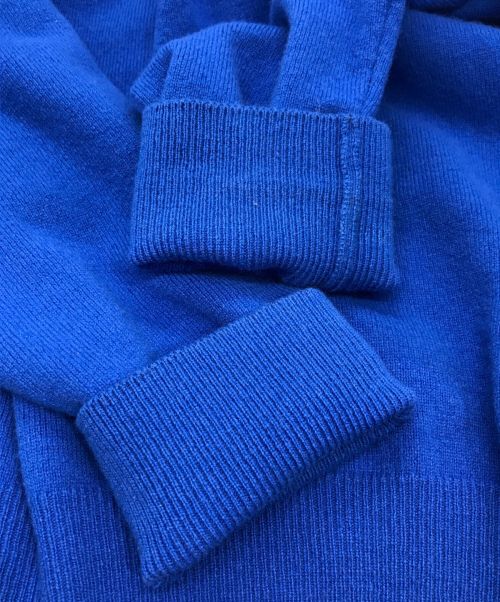 COMME des GARCONS SHIRT（コムデギャルソンシャツ）COMME des GARCONS SHIRT (コムデギャルソンシャツ) ハイゲージウールクルーネックニット ブルー サイズ:Sの古着・服飾アイテム
