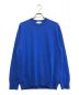 COMME des GARCONS SHIRT（コムデギャルソンシャツ）の古着「ハイゲージウールクルーネックニット」｜ブルー