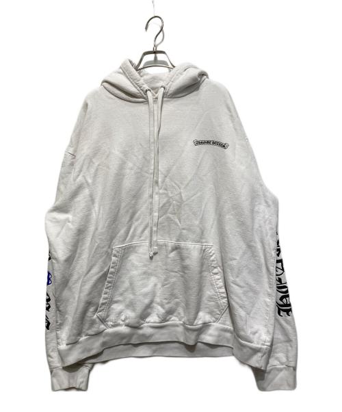 CHROME HEARTS（クロムハーツ）CHROME HEARTS (クロムハーツ) rolling stones hoodie ホワイト サイズ:SIZE XLの古着・服飾アイテム