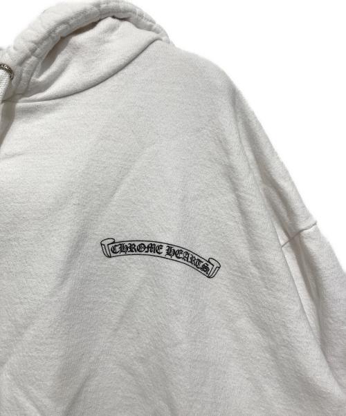 CHROME HEARTS（クロムハーツ）CHROME HEARTS (クロムハーツ) rolling stones hoodie ホワイト サイズ:SIZE XLの古着・服飾アイテム