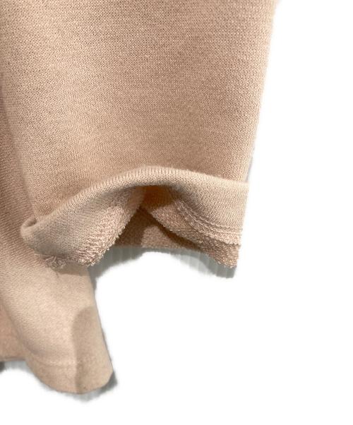 YORI（ヨリ）yori (ヨリ) 裏毛ティアードフリルカットソー ピンク サイズ:Fの古着・服飾アイテム