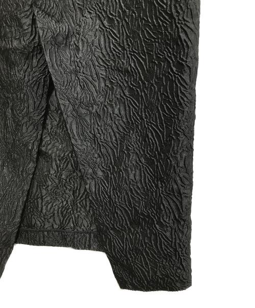 LE CIEL BLEU（ルシェルブルー）LE CIEL BLEU (ルシェルブルー) halterneck Barrel Jacquard Dres ブラック サイズ:38の古着・服飾アイテム