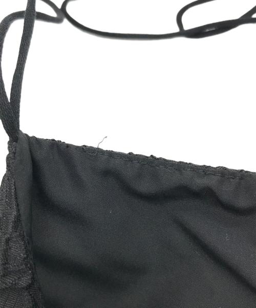 LE CIEL BLEU（ルシェルブルー）LE CIEL BLEU (ルシェルブルー) halterneck Barrel Jacquard Dres ブラック サイズ:38の古着・服飾アイテム