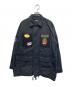X-LARGE（エクストララージ）の古着「ミリタリージャケット」｜ブラック