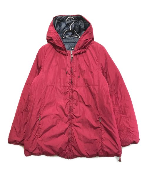 WEEKEND Max Mara（ウィークエンド マックスマーラ）WEEKEND Max Mara (ウィークエンド マックスマーラ) キルティングリバーシブルダウンジャケット ネイビー×ピンク サイズ:44の古着・服飾アイテム